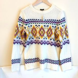 NEW Talbot's Fair Isle Sweater
